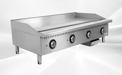 🔥 NSF 48" COMMERCIAL ELECTRIC COUNTERTOP GRIDDLE – TC-EG48 🔥