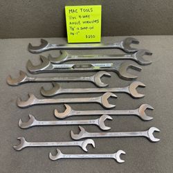 MAC Tools 11pc SAE 4-Way Angle Wrenches 3/8” - 1”