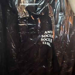 Anti Social Social Club Floral Design Hoodie M