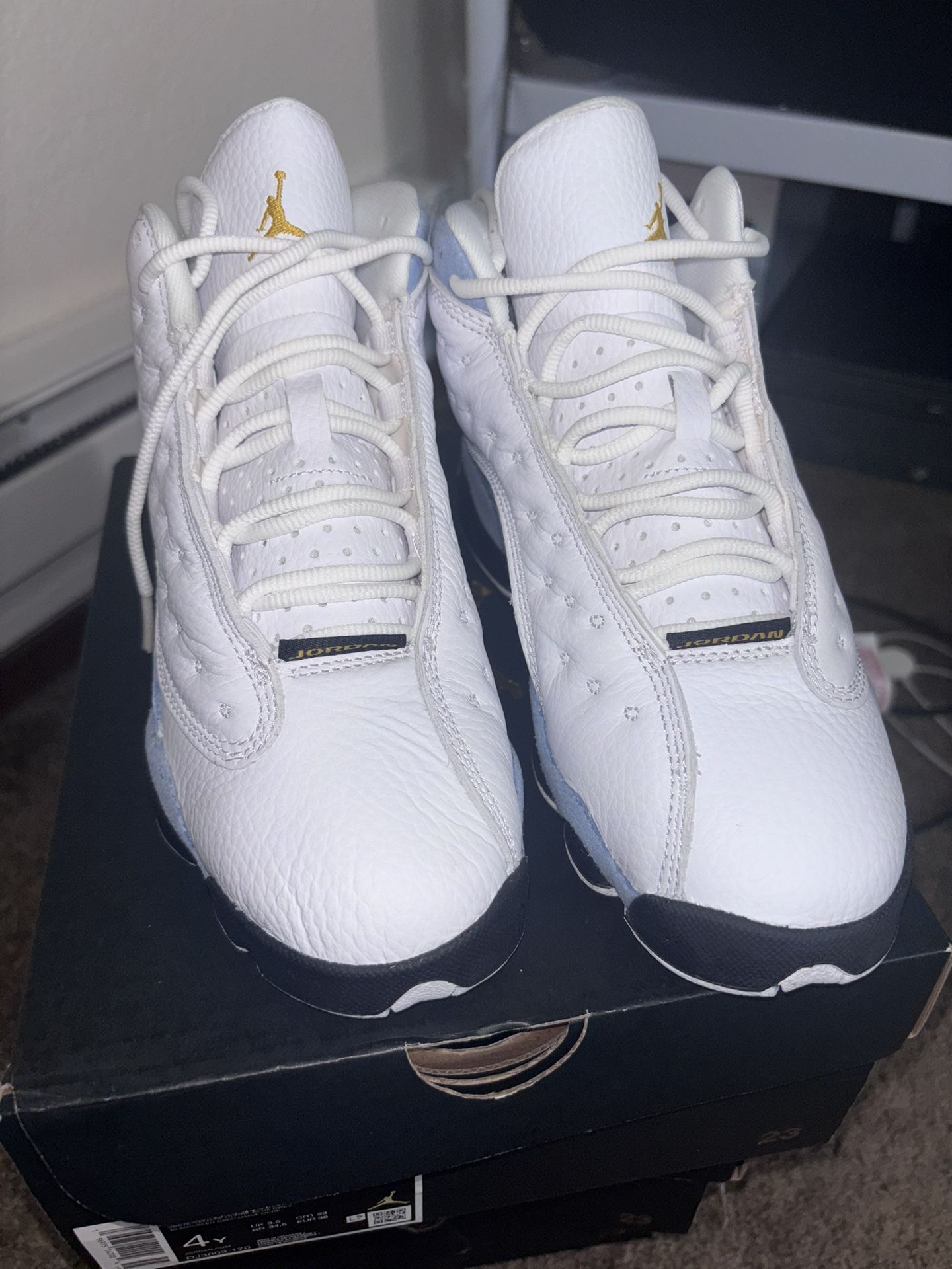 Jordan 13 Retro Blue Grey GS