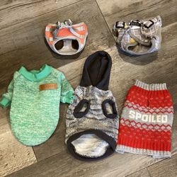 Xs And Small Dog, Clothes, And Harnesses