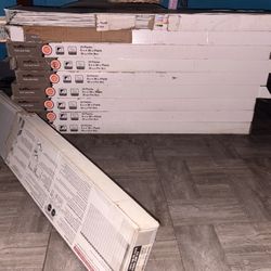 9 1/2 Boxes Of Adhesive Floor Tile