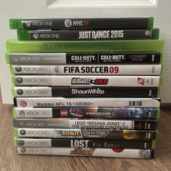 Xbox 360/Xbox One Game Lot