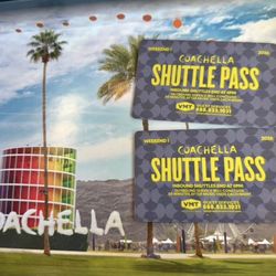 2x Weekend 1 Shuttle Passes 