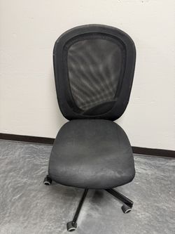 Black Mesh Rolling Office Chair