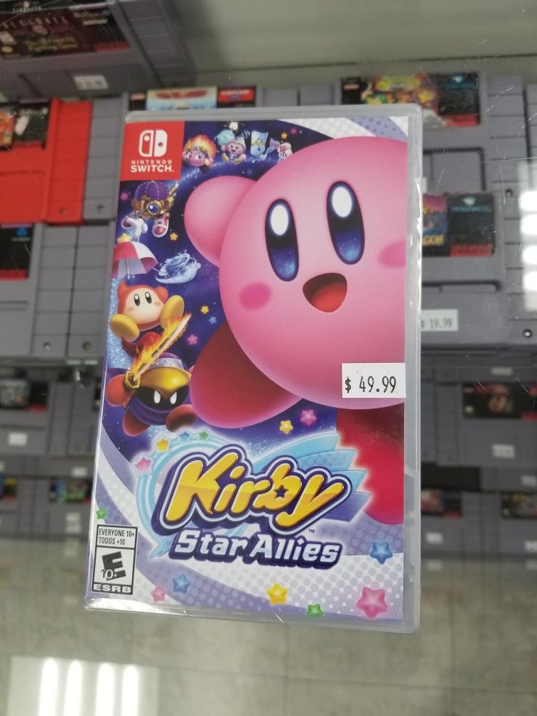 Kirby Star Allirs Nintendo Switch $50 BRAND NEW