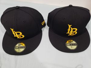 Photo Long Beach State LB 49ers New Era 59FIFTY Fitted Hat - Black size 7 1/2 & 7 1/4