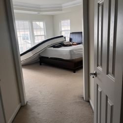 King size Bedframe & Mattress 