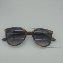 Caliblue Tortoise Shell Gold Sunglasses Polarized New With Tags 