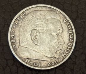 5 Mark  1935. Coin of Germany