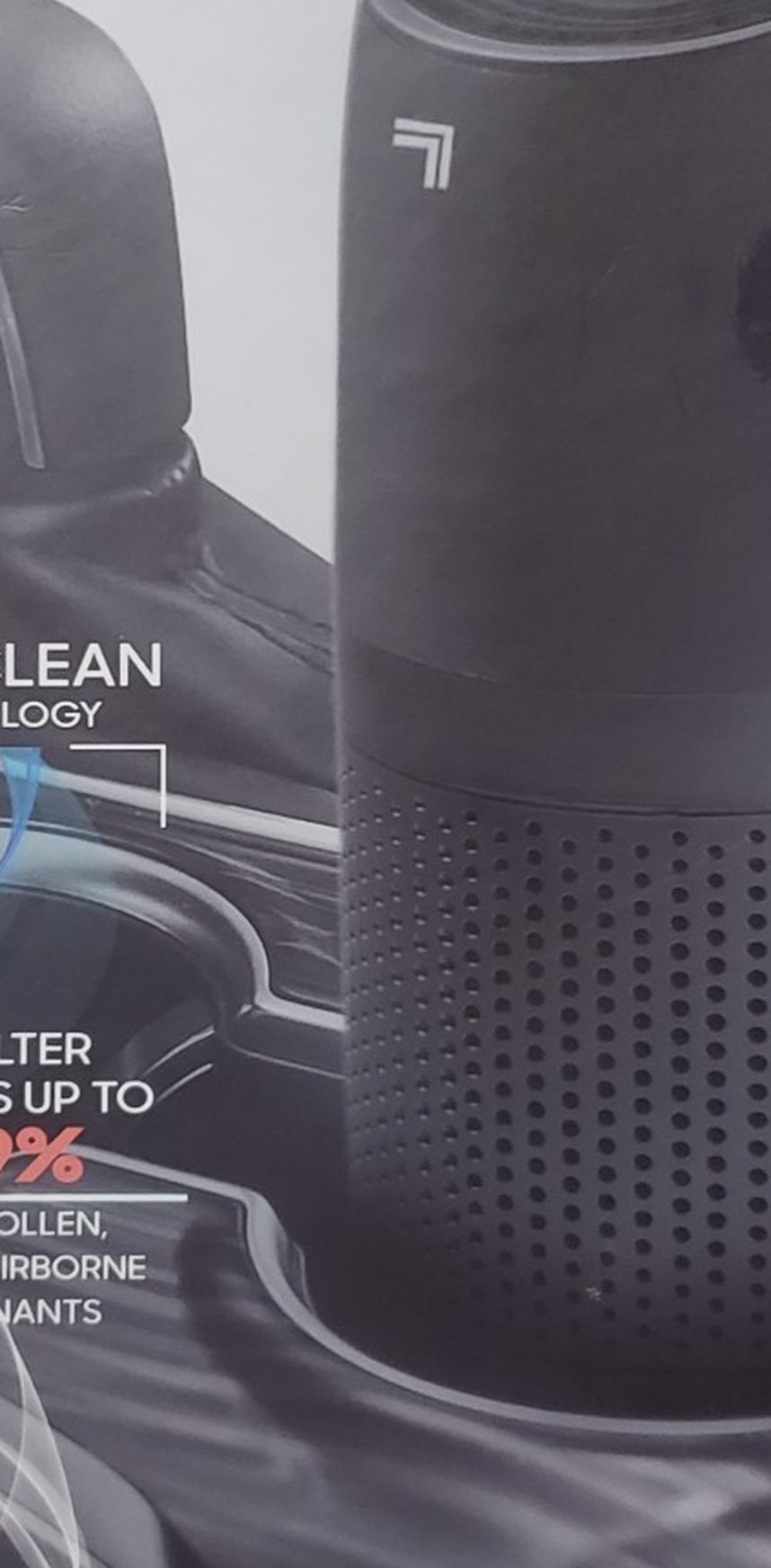 Sharper Image Portable Air Purifier w/HEPA