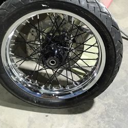 01  To 07 Harley Softail Front Rim 18 In