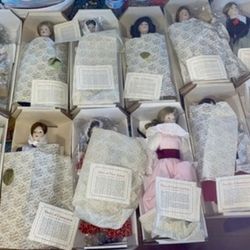 Franklin Heirloom Maids Of The 13 Colonies  BOXED 