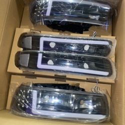 99-02 Chevy Headlights 