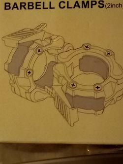 Olympic Bar Bell Clamps 