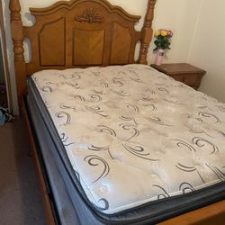 250 OBO !Queen Size Bed set Individual Items Or Whole Set 