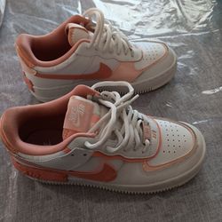 Nike "Washed Coral" Air Force 1's