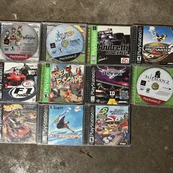 Ps1 And Ps2 Games $10-30 Each