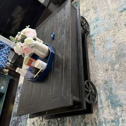 Modern Rustic Coffee Table - Less Than A Year Old - Moving Sale 