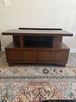 Mid-Century Modern Walnut TV stand