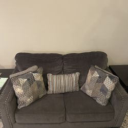 Ashley Sofa, Love Seat And Full Size Futon