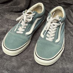 Vans Blue Suade 8 Men’s  Or 9.5 Women’s  Unisex 