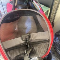 Two Large Dog Crates, One Small Pet Carrier, And Full Bag Of Training Pads