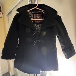 Toddler Peacoat With Hood