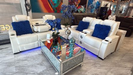 Sofá Y Loveseat Reclinable 