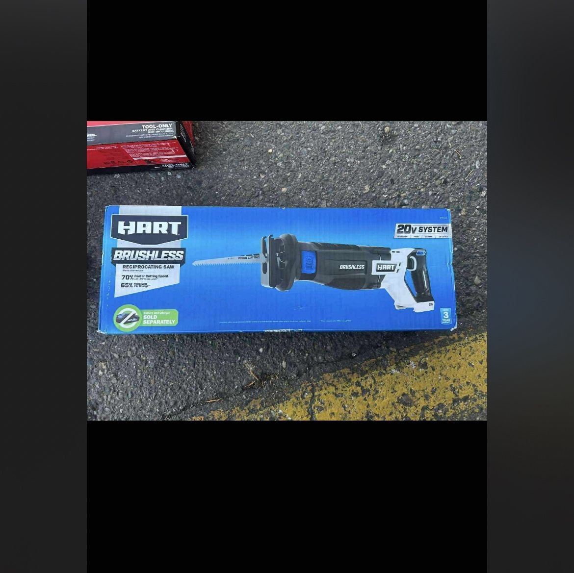 Reciprocating Hart Saw + Battery 60% Off!