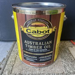 Cabot Australian Timber Oil Mahagany Flame 1 Gallon