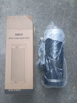 Dreo PTC Fan Heater Silver