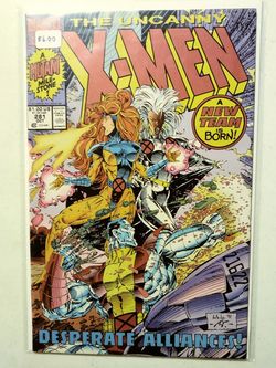 Comic book of X-Men