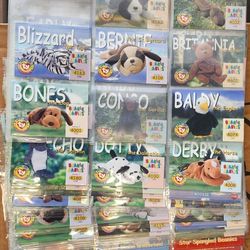 Beanie Baby Cards 