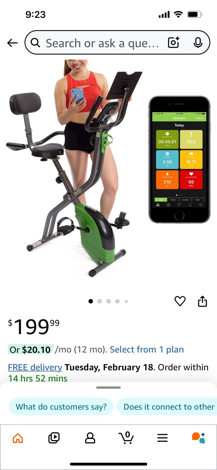 ShareVgo Exercise Bike