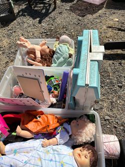 Huge sale- last day- small stuff $.50 medium stuff a dollar large stuff make an offer