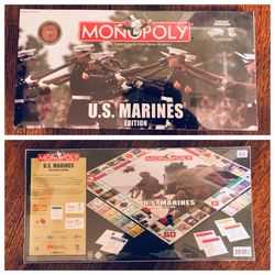 Monopoly USMC United States Marine Corp. Edition