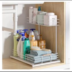 Under the sink pull out organizer