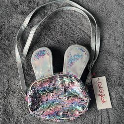 Cat & Jack Girl Bunny Purse