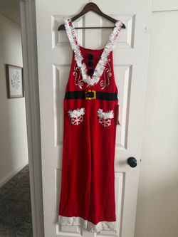 Christmas Santa Knit Jumpsuit