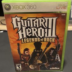 Guitar Hero 3  Xbox 360 