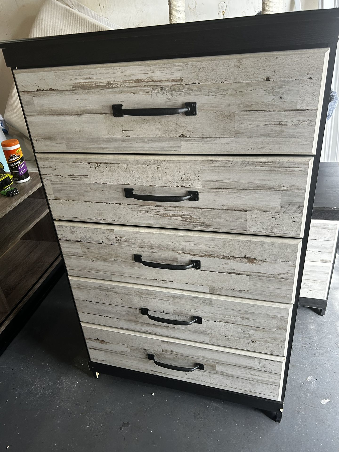 Matching Dressers, Night Stand And Tv