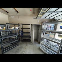Garage Utility Storage Shelves