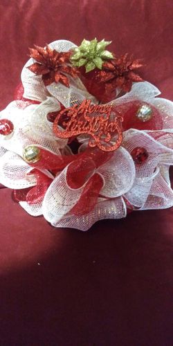 Handmade Christmas wreath