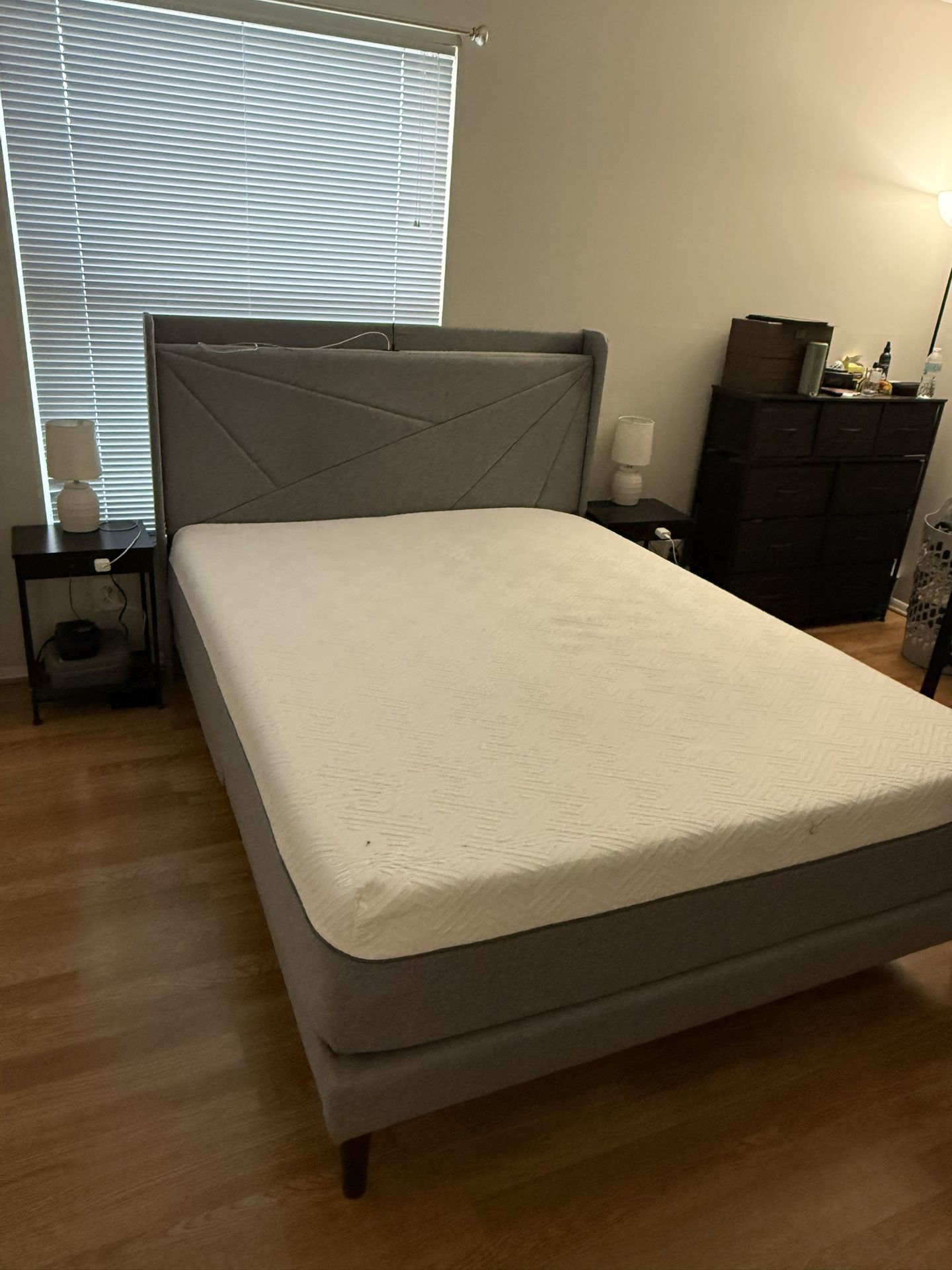 Bed Frame And Mattress