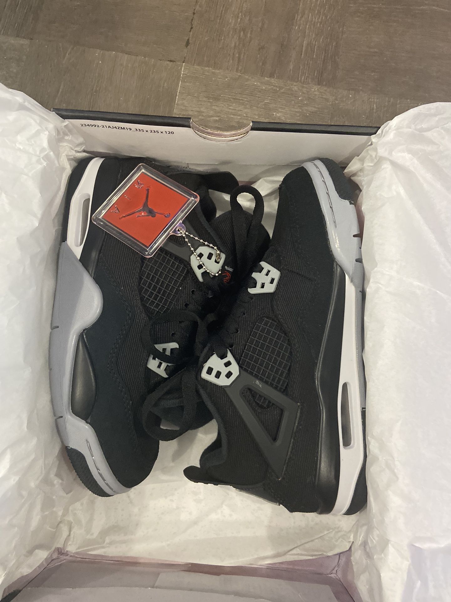 Jordan 4 Retro “Black Canvas” for Sale