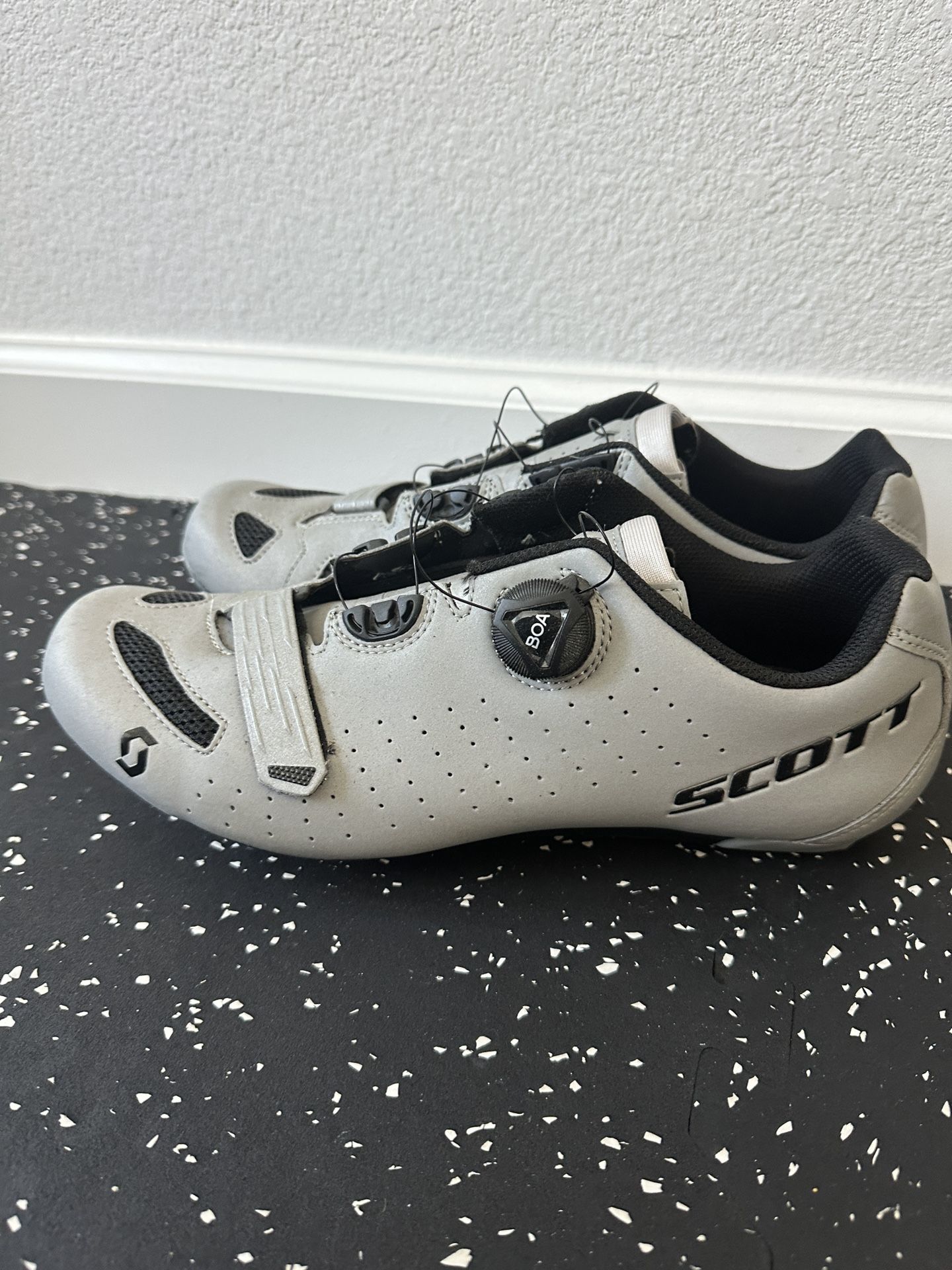 NEW CONDITION SCOTT ROAD COMP BOA® REFLECTIVE SHOE Cycling Size 10 US