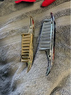 1963 impala gold plated door handle scratch guards