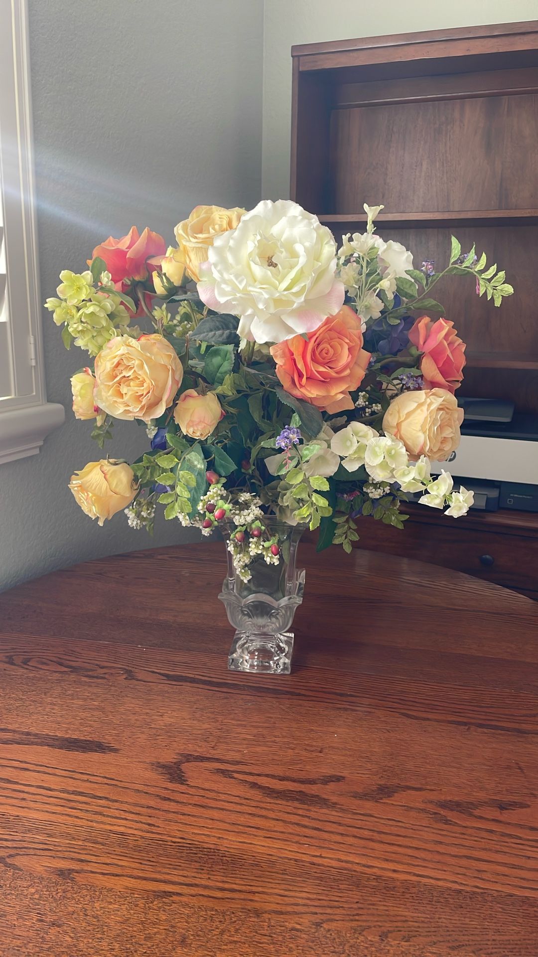 Large Silk Flower Arrangement