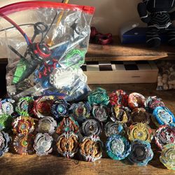 Beyblade With Launchers